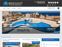 Tablet Screenshot of beeyoot.net